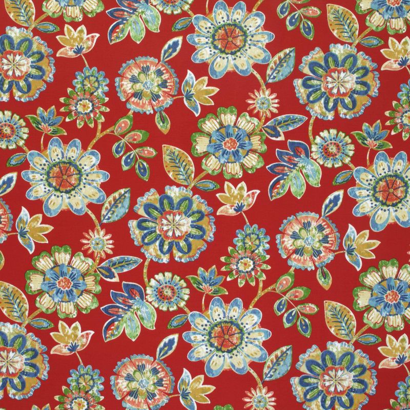 Indoor/Outdoor 2pc Daelyn Cherry Squared Corners Seat Cushion - Pillow Perfect