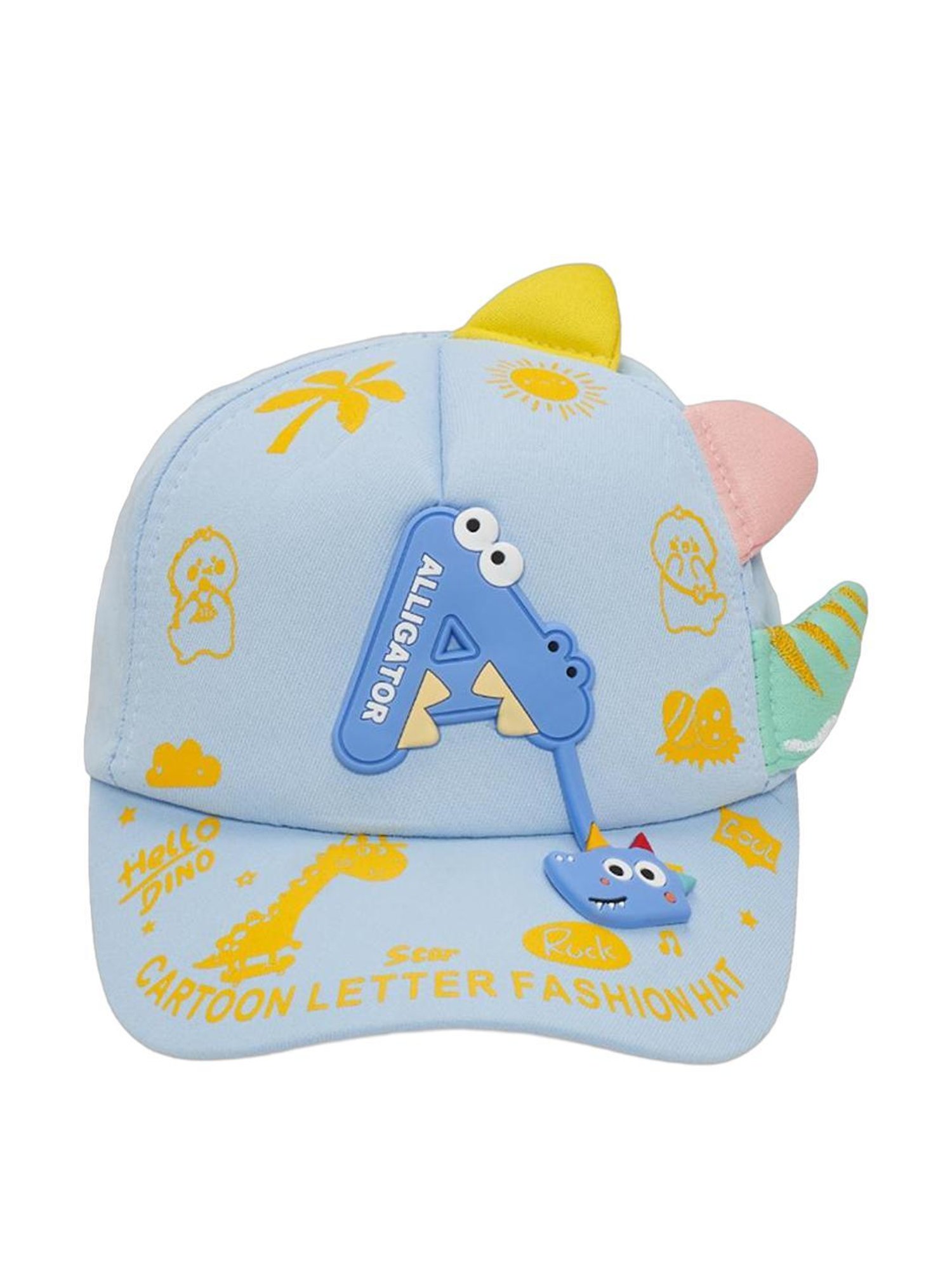 Pantaloons Junior Blue Printed Cap