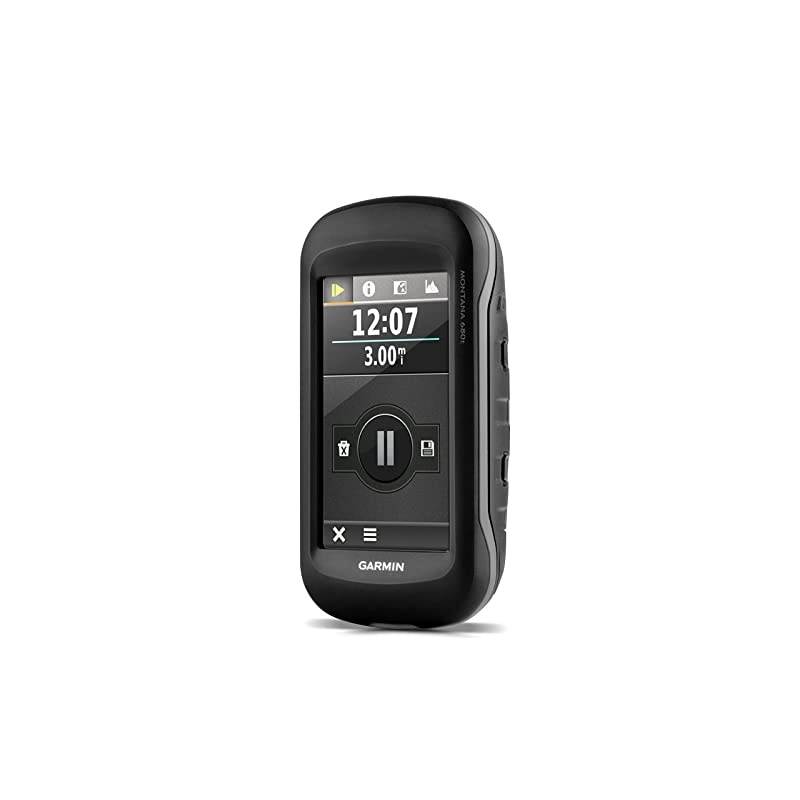 Montana 680t, Touchscreen Hiking Handheld, GPS/GLONASS and Preloaded TOPO Maps, 8 Megapixel Camera