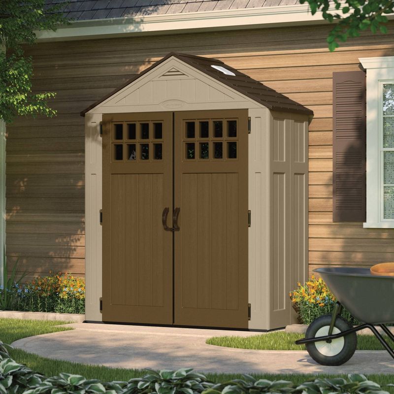 6'x 3' Everett Storage Shed Beige - Suncast