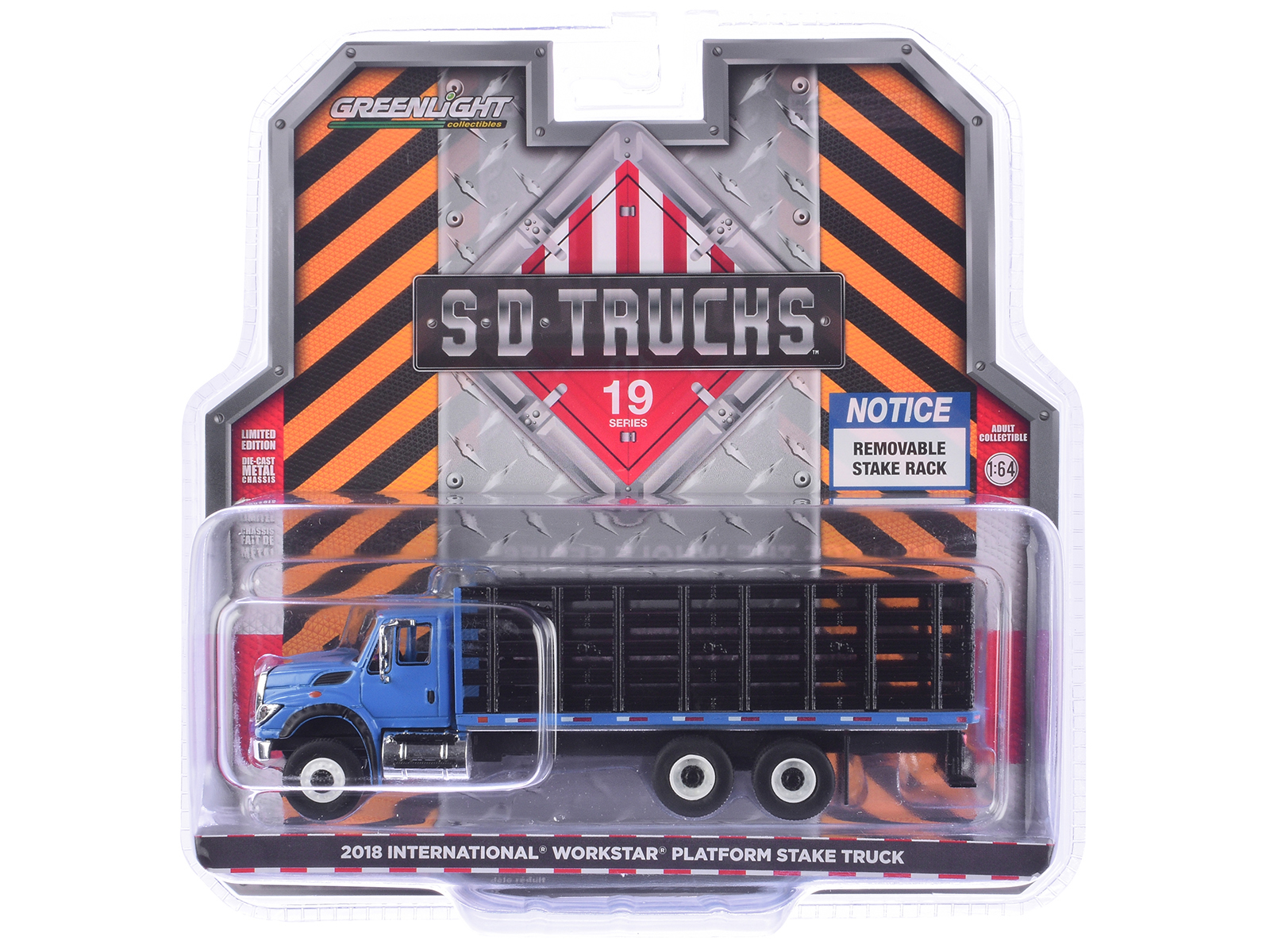 "S.D. Trucks" Series 19 Set of 3 pieces 1/64 Diecast Models by Greenlight