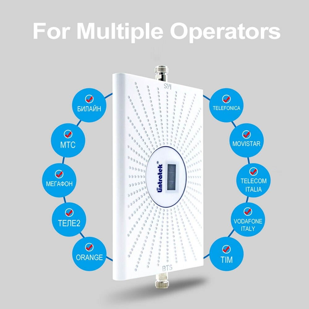 ALC 4G Cellular Signal Booster 900 1800 2100 GSM Amplifier Mobile Signal Repeater WCDMA 2G 3G 4G LTE Lintratek Signal Repeater