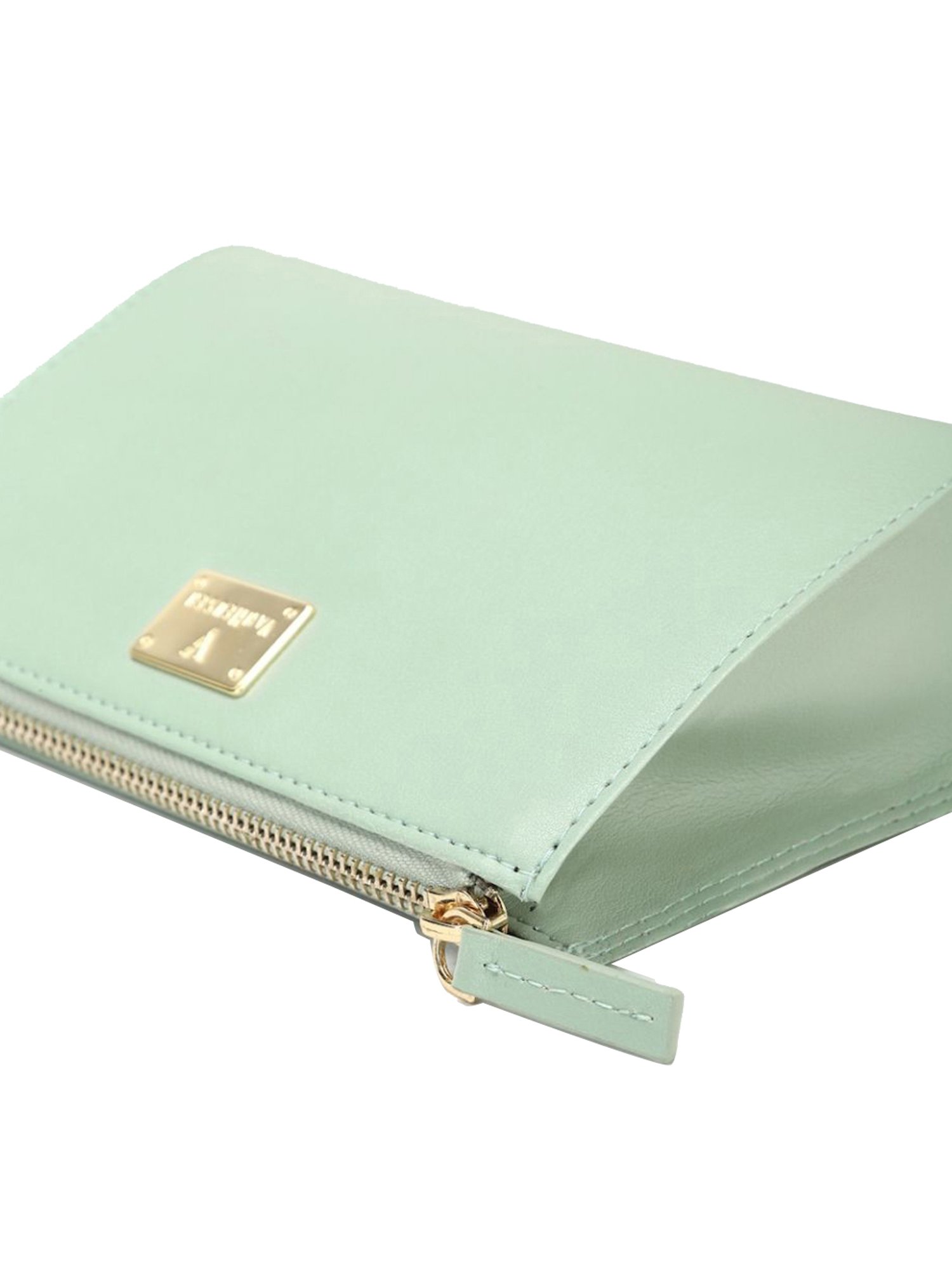 Van Heusen Green Solid Wallet for Women