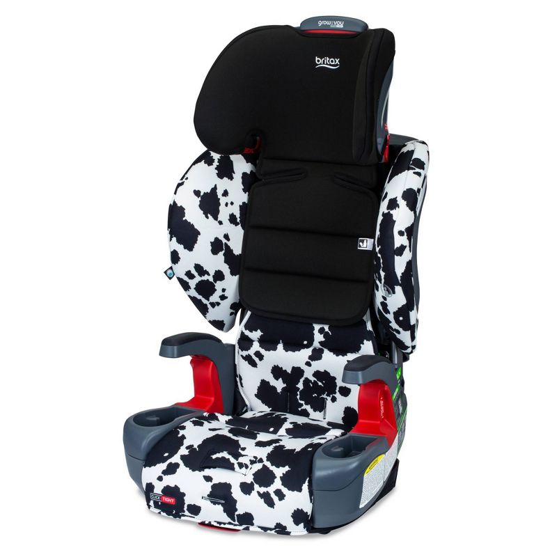 Britax Grow with You ClickTight Booster Car Seat - Cowmooflage SafeWash
