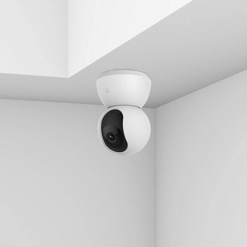 Original Xiaomi Mijia Smart IP Camera 1080P HD 360&deg; Viewing Angle WiFi Wireless Pan-Tilt Infrared Night Vision AI Enhanced Motion Detection Two-Way Voice H.265 Encoding Webcam