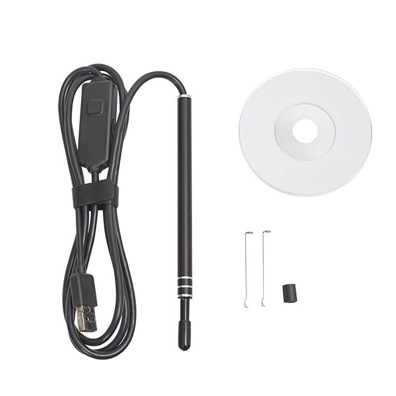 USBEARCM Ear Cleaning Camera Exhilarating USB Ear Scopes White