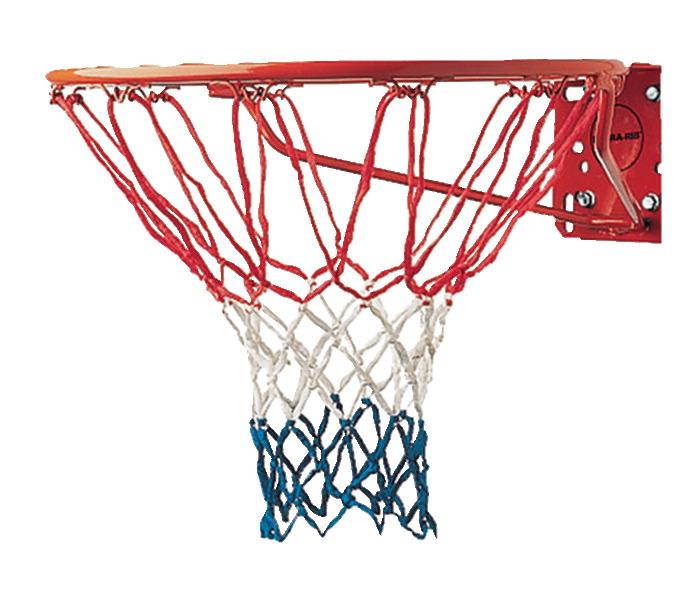 Champion 4mm Economy Basketball Net Red/white/blue