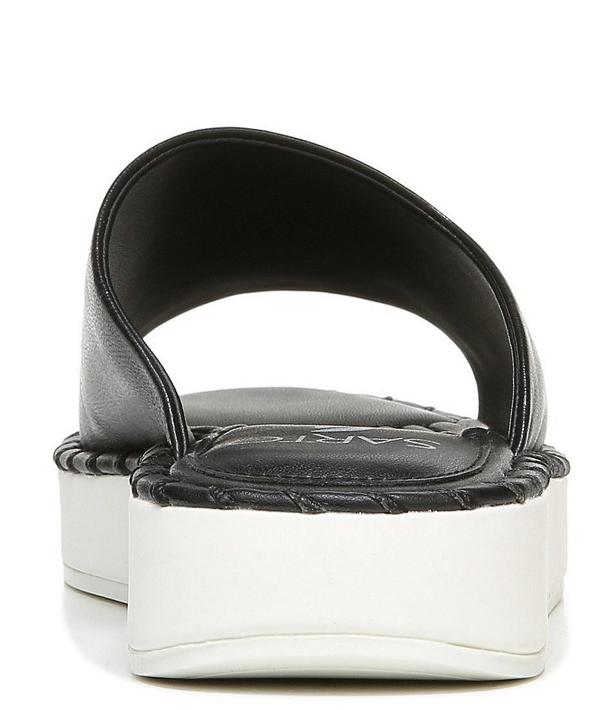 Sarto by Franco Sarto Zoe Leather Platform Slides