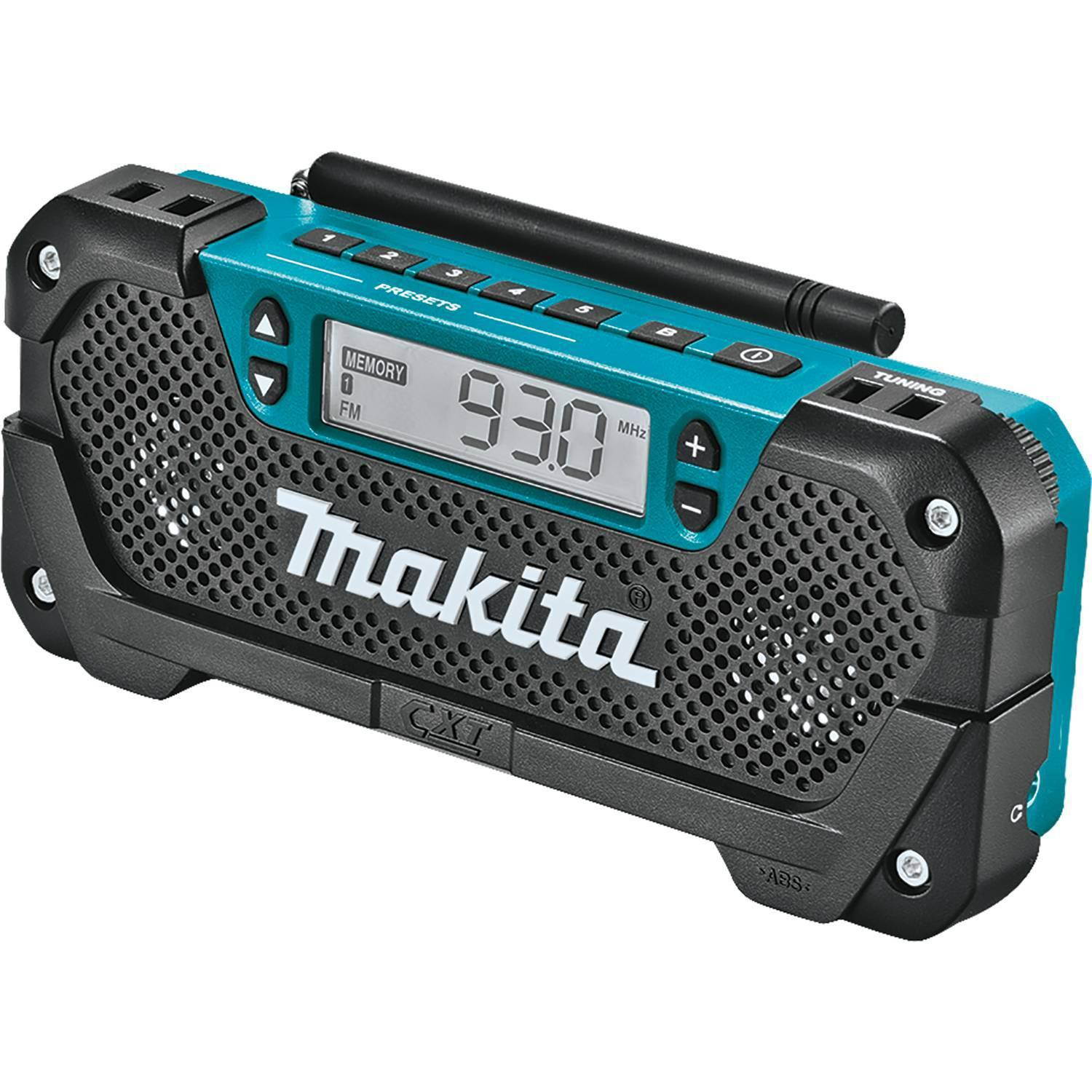 Makita Cordless Compact Job Site AM/FM Radio (Battery Not Included)