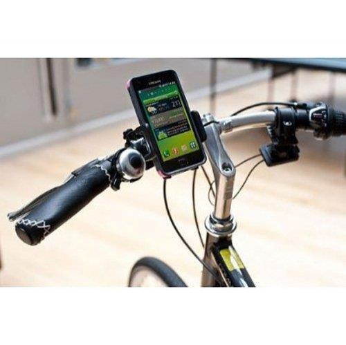 Xenda Universal Rotating Bicycle Mount Bike Handlebar Cell Phone Holder for HTC Radar - HTC Windows Phone 8X - HTC HD7S - HTC Nexus One