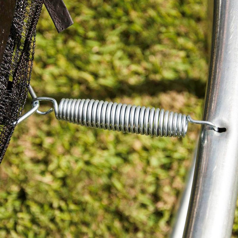 JumpKing JK15VC2 15 Foot Outdoor Trampoline & Safety Net Enclosure Kit, Blue