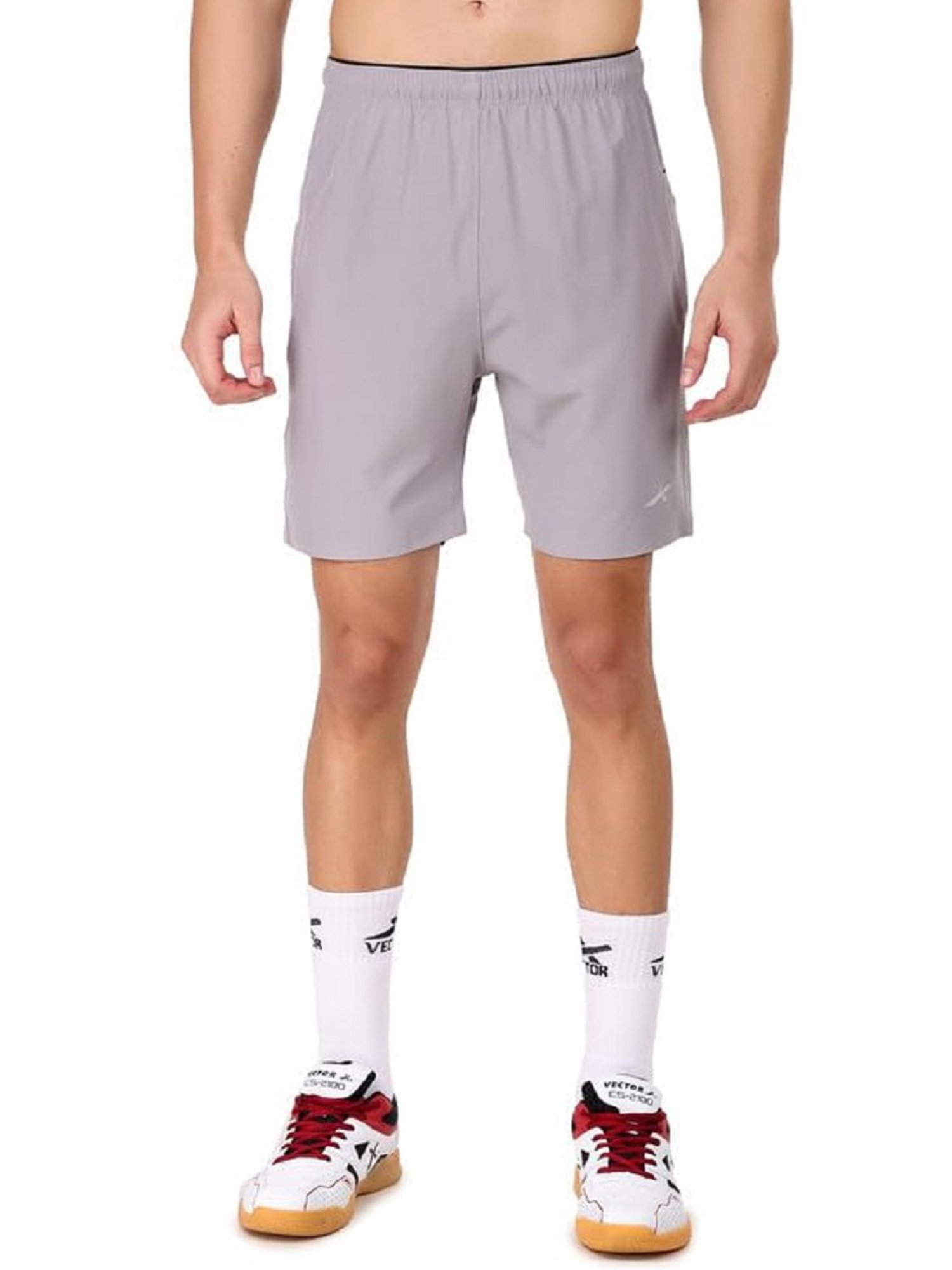 Vector X Grey Regular Fit Shorts