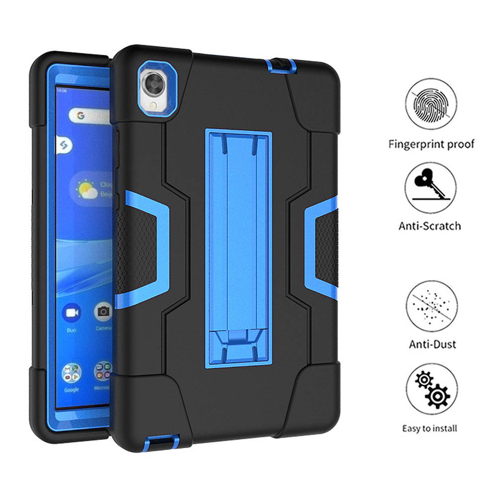 Mignova for Lenovo Tab M8 FHD TB-8705F Case,Hybrid Heavy Duty Three Layer Full-Body Shockproof Armor Rugged Hard Back Cover Built in Kickstand ONLY For Lenovo Tab M8 FHD TB-8705F