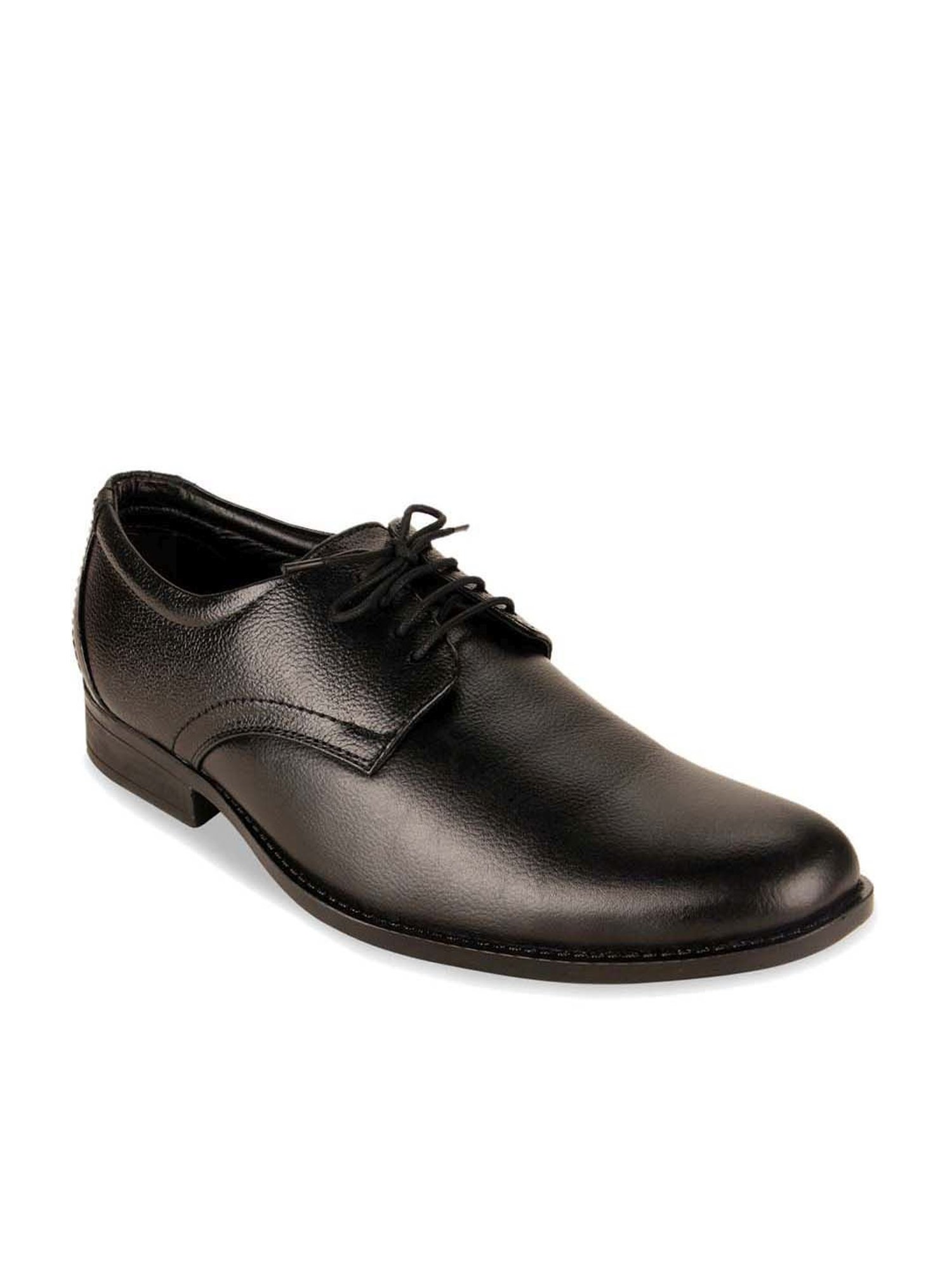 Regal Men's Black Derby Shoes