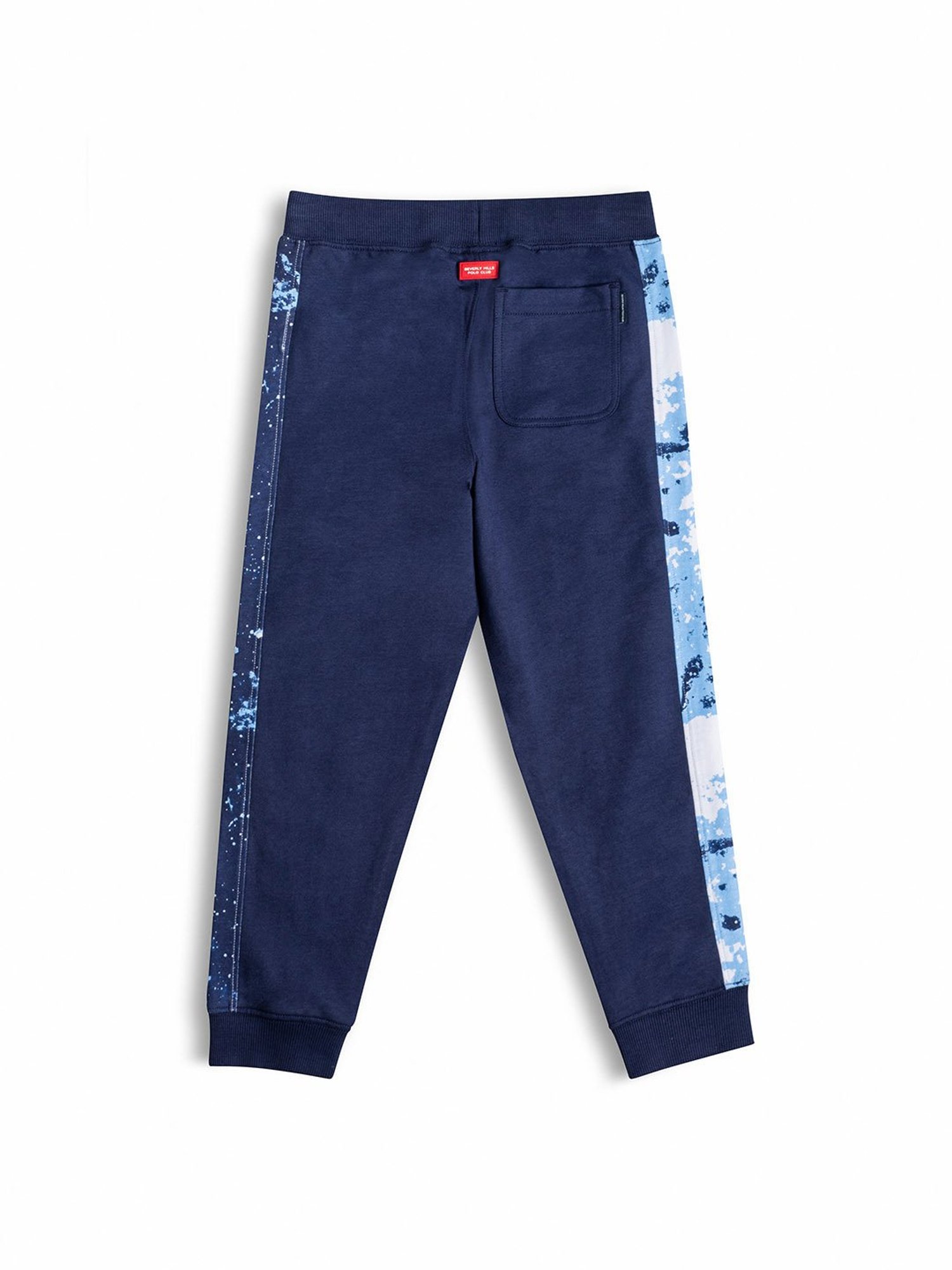 Beverly Hills Polo Club Boys Navy Printed Joggers