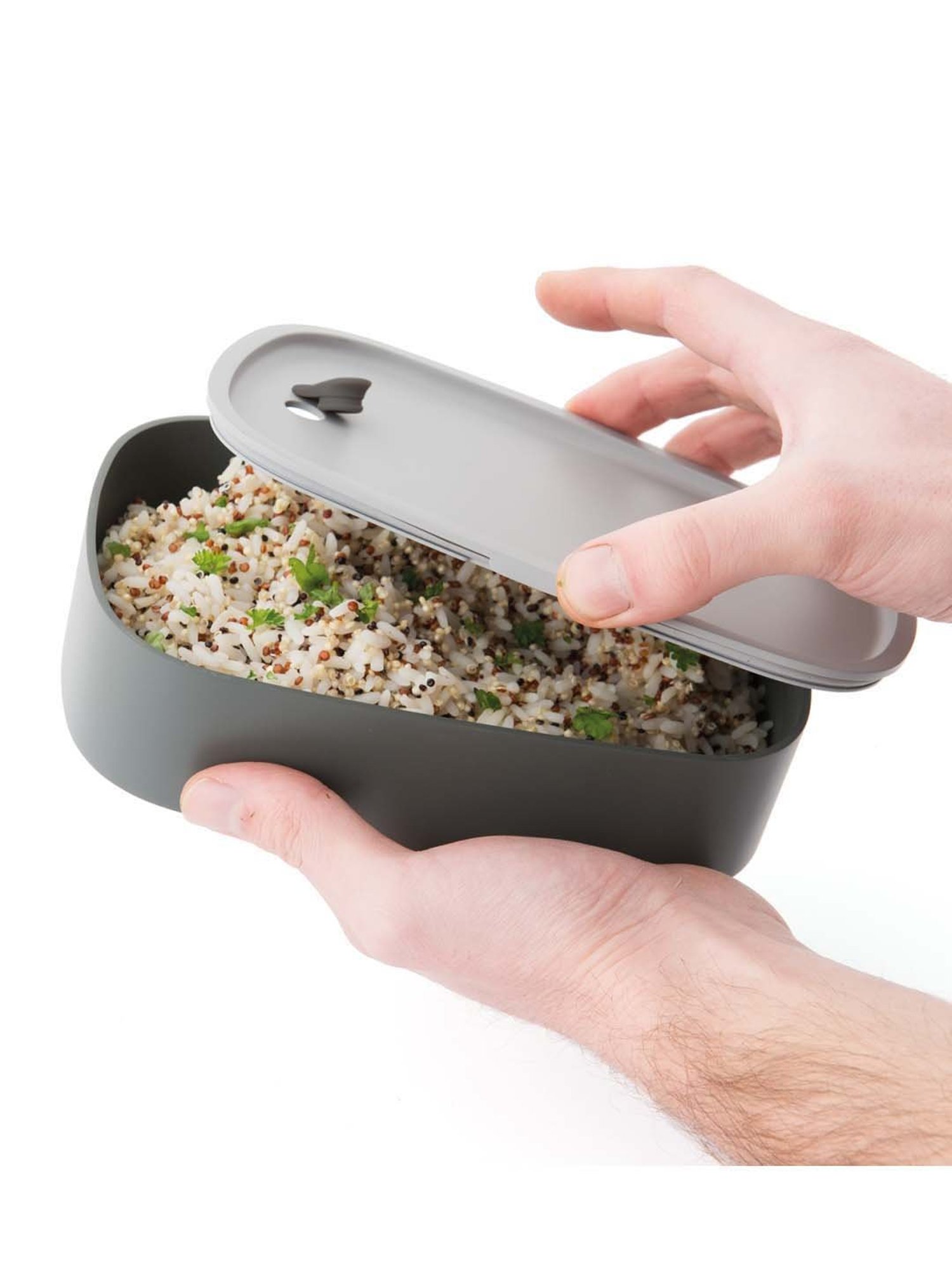 Milton Red Stainless Steel Small Tiffin Box - Set of 2