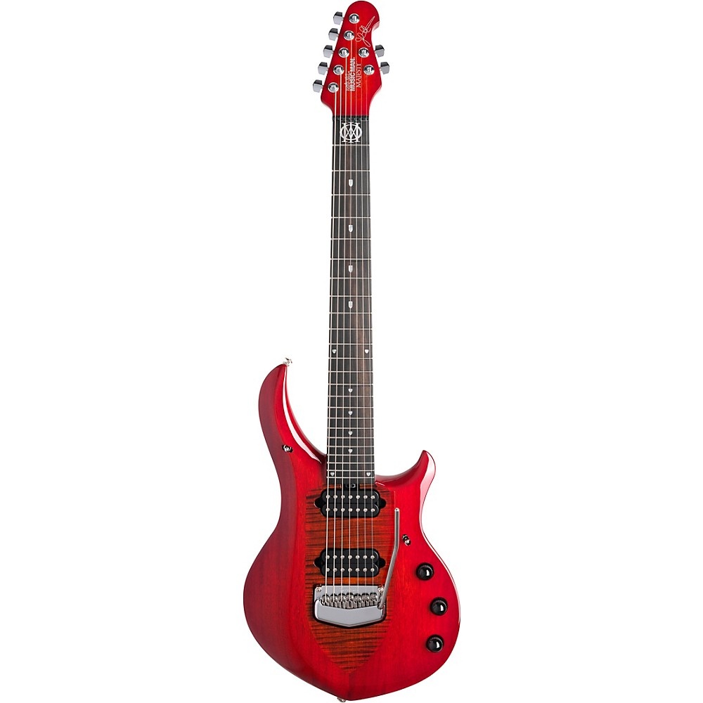 Ernie Ball Music Man John Petrucci Majesty 7 Electric Guitar Red Sunrise