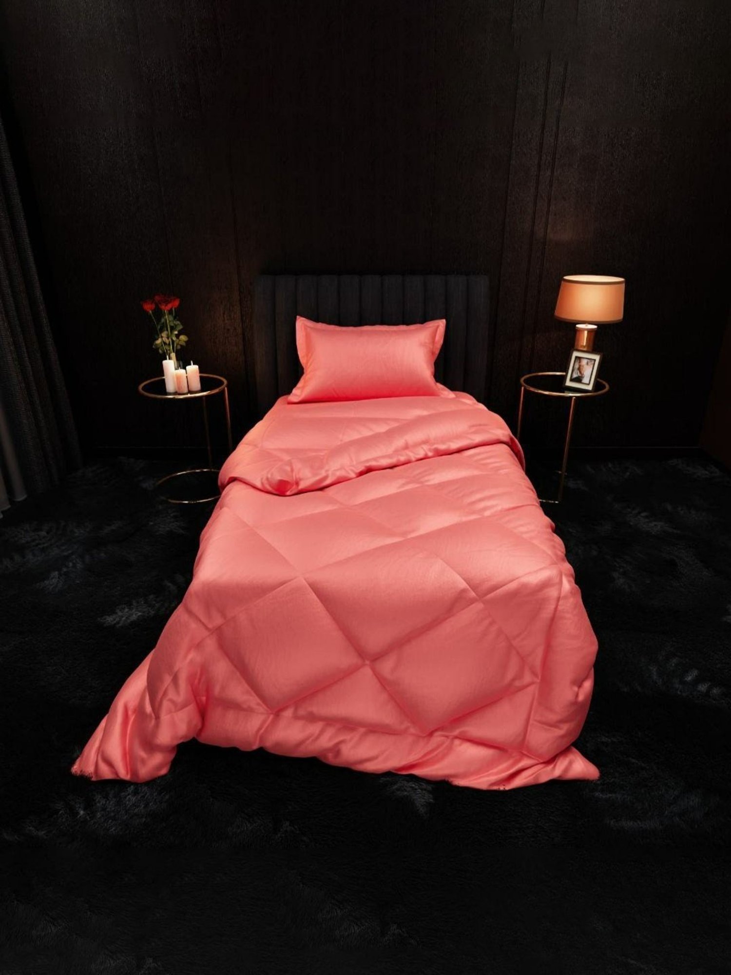 Stoa Paris Date Night Scarlet 150 GSM Polyester Single Comforter