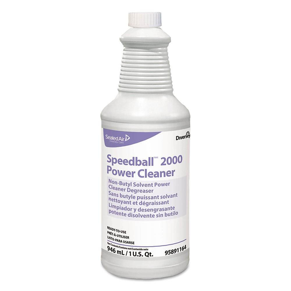 Diversey 5891164 Speedball 2000 Heavy-Duty Cleaner, Citrus, Liquid, 1qt. Spray Bottle