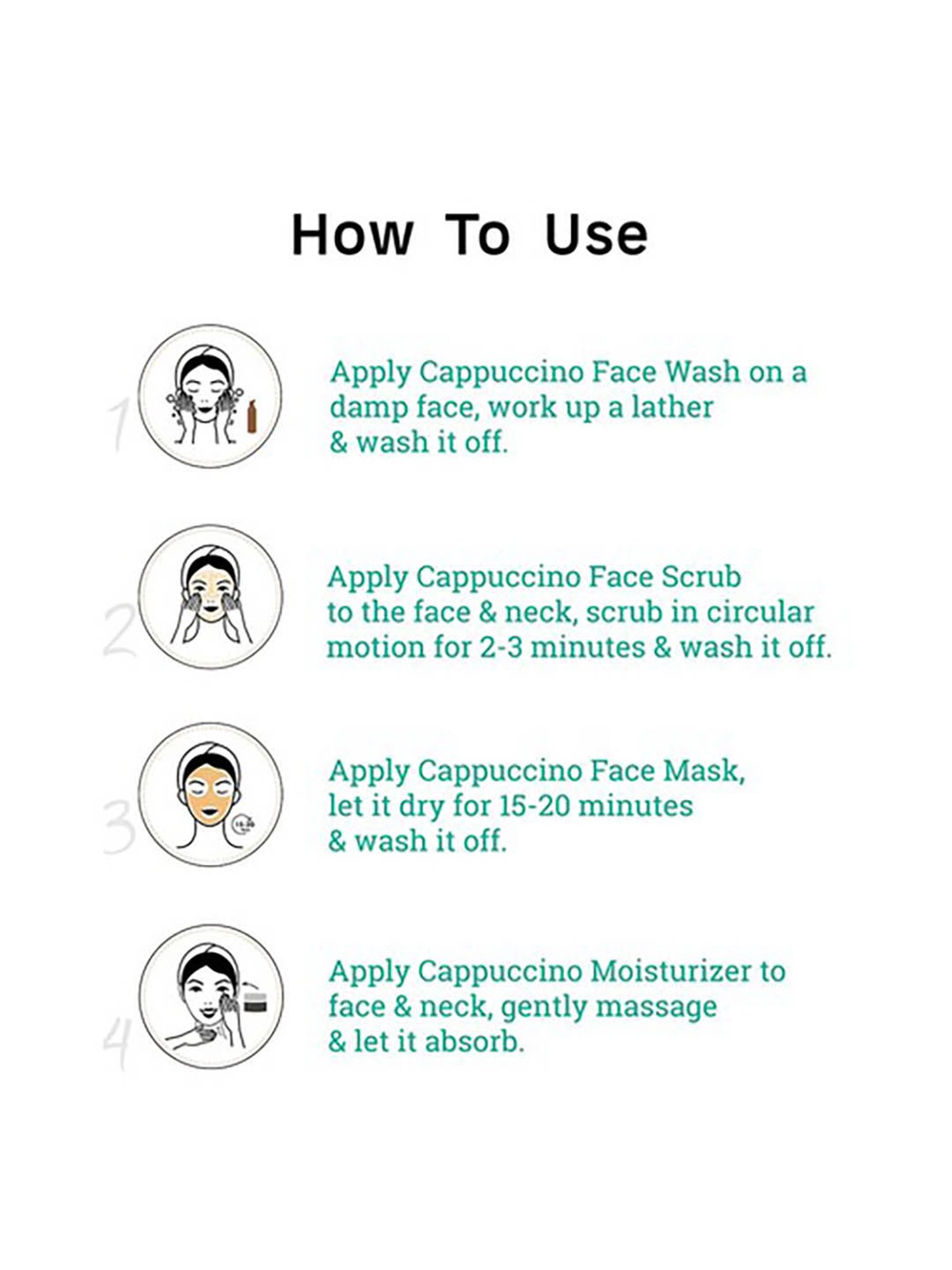 mCaffeine Complete Cappuccino Coffee Routine