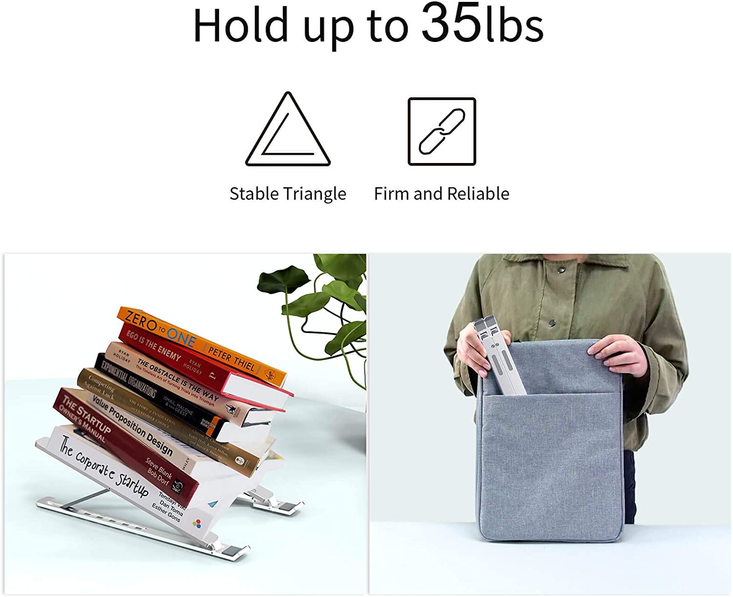 Laptop Cooling Pad, Laptop Cooler with 5 Quiet Red LED Fans for 12"-17" Inch Laptop, Dual USB 2.0 Ports, Portable Angle Adjustable Laptop Stand for Gaming Laptop-Green