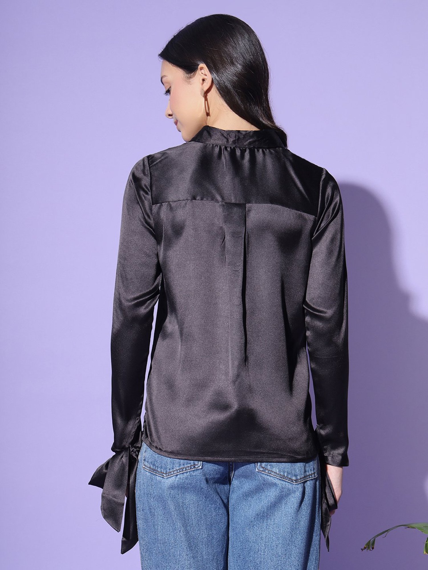 Trend Arrest Black Regular Fit Shirt