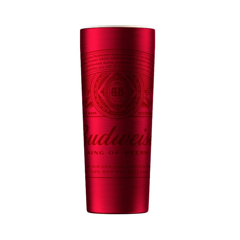 Budweiser 16oz 2pk Metal Limited Edition Cups