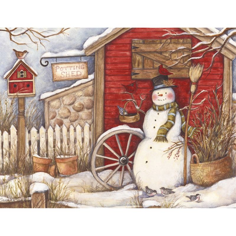 18ct Winter Barn Holiday Boxed Cards