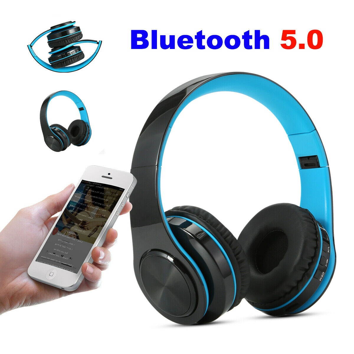 Wireless Stereo Bass Surround Gaming Headset for PS4 New Xbox One PC with Mic US