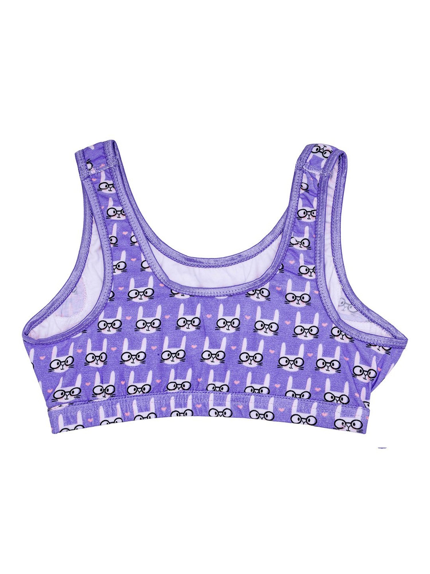 D'chica Kids Purple Printed bras