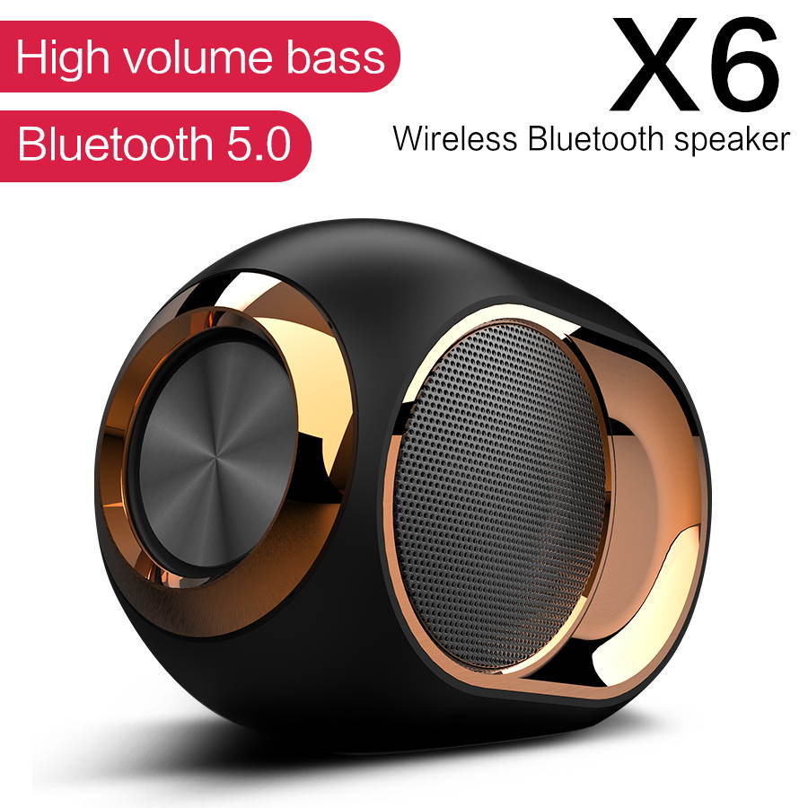 Portable Wireless Speaker Bluetooth Speaker TWS Stereo Speaker 3D Bass Speaker with Hands Free Call for for IOS Android