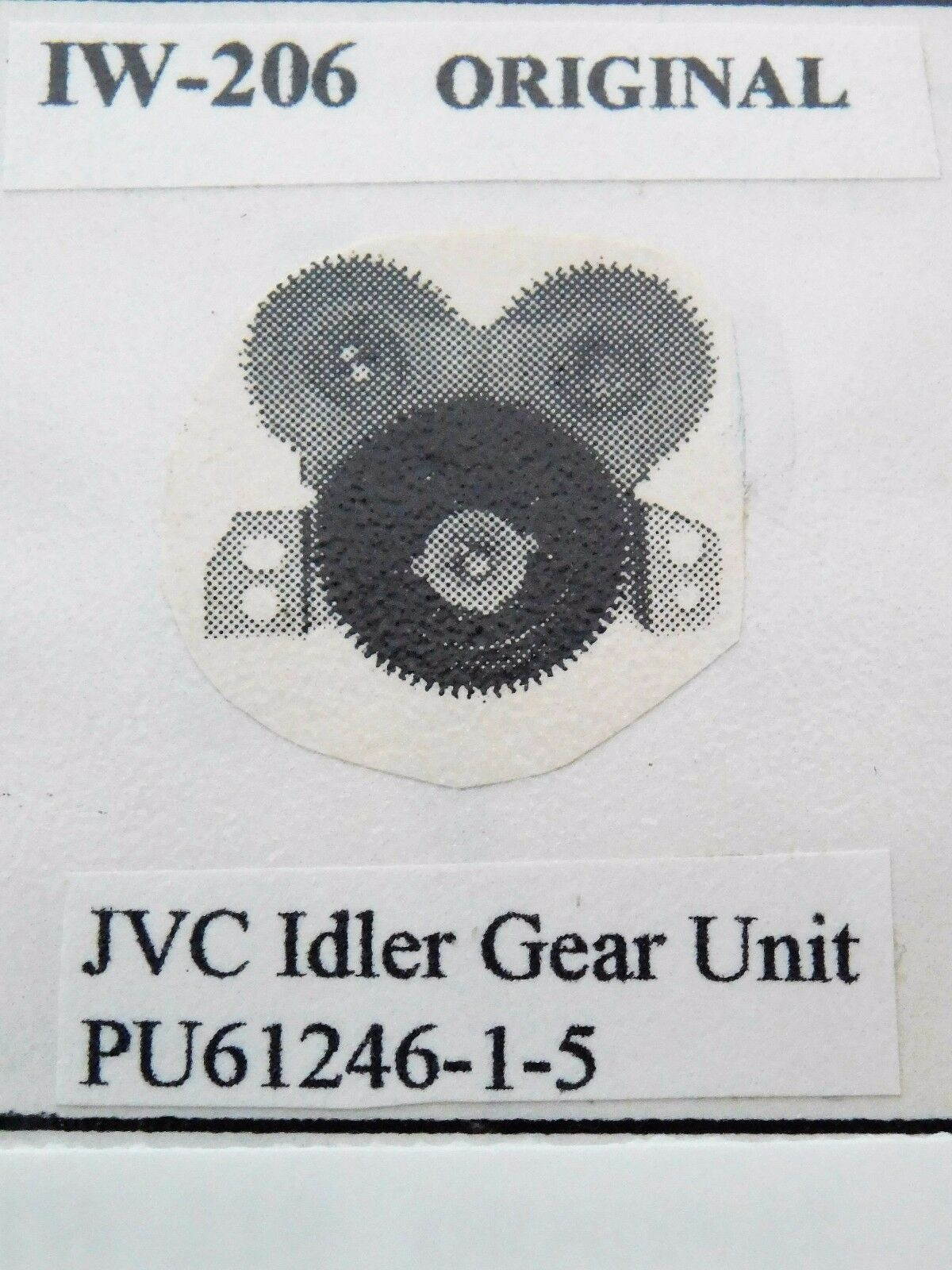 JVC / PU-61246-1-5 / IDLER GEAR UNIT / IW206 / 1 PIECE (qzty)