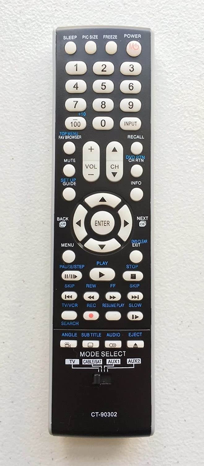 New Remote Control CT-90302 for 26SL400 32AV502R 37AV52R 40RV525R 55HT1U Toshiba LCD HDTV
