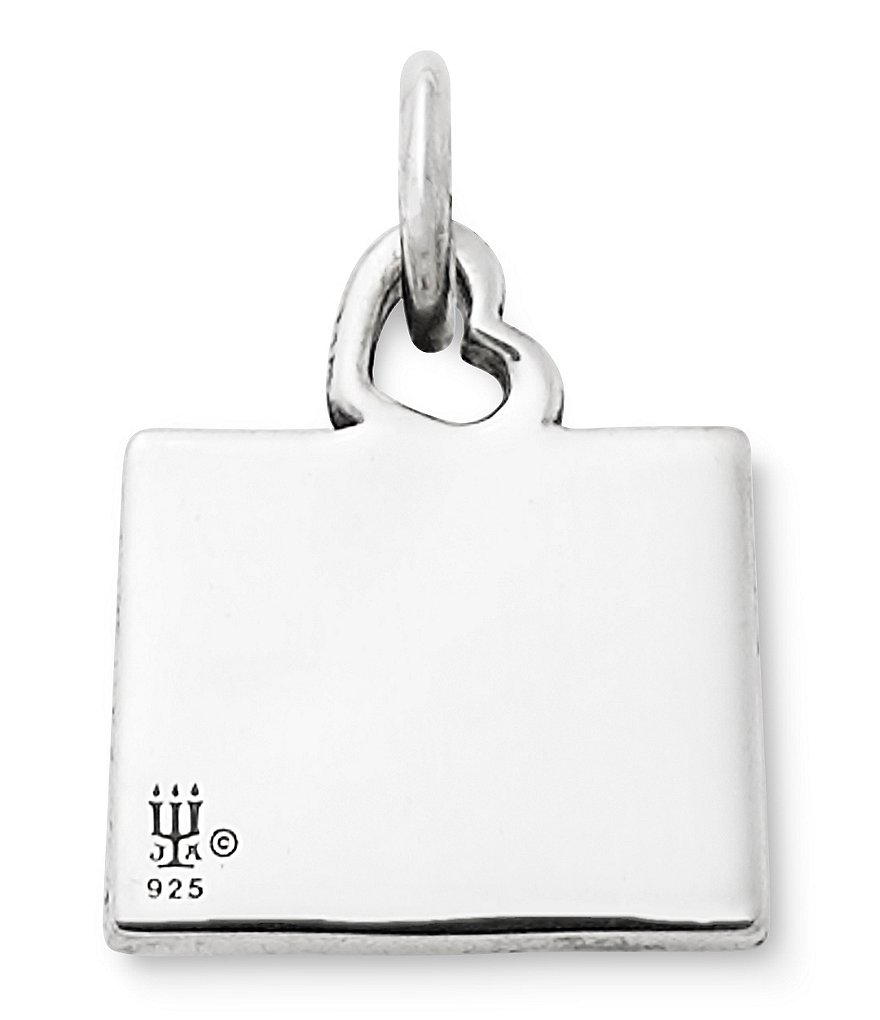 James Avery Faceted Lab-Created Amethyst February Birthstone Charm