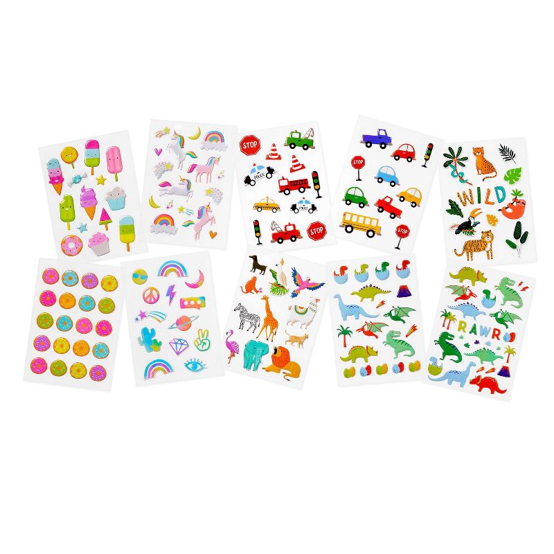 157ct 3D Puffy Stickers - Mondo Llama™