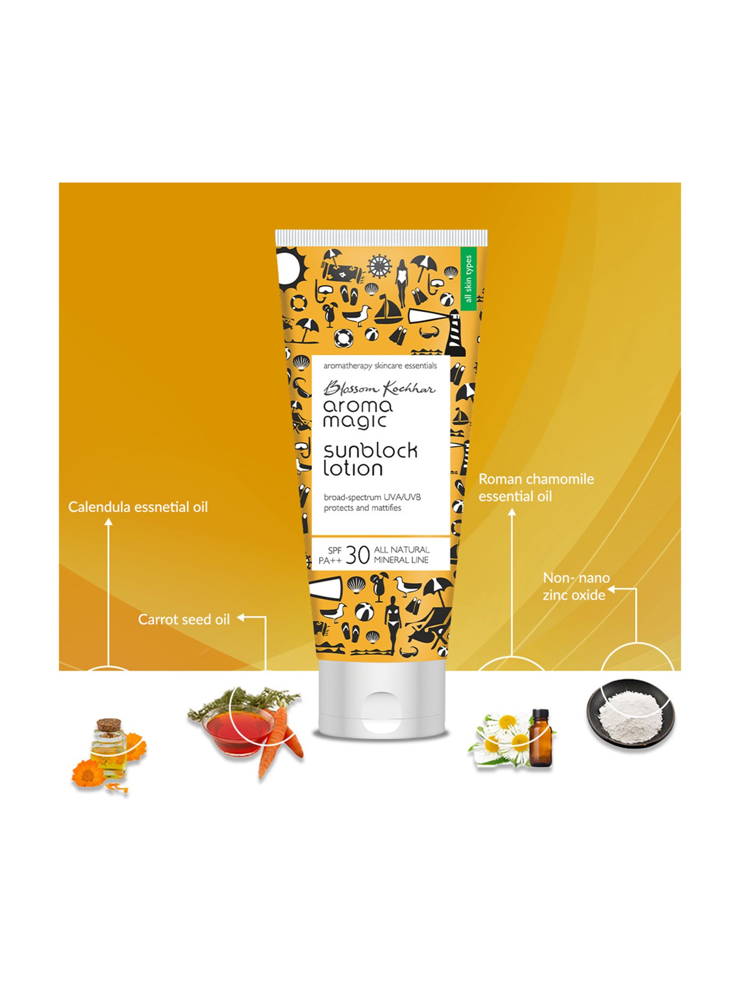 Aroma Magic Sunblock Lotion - 100 ml
