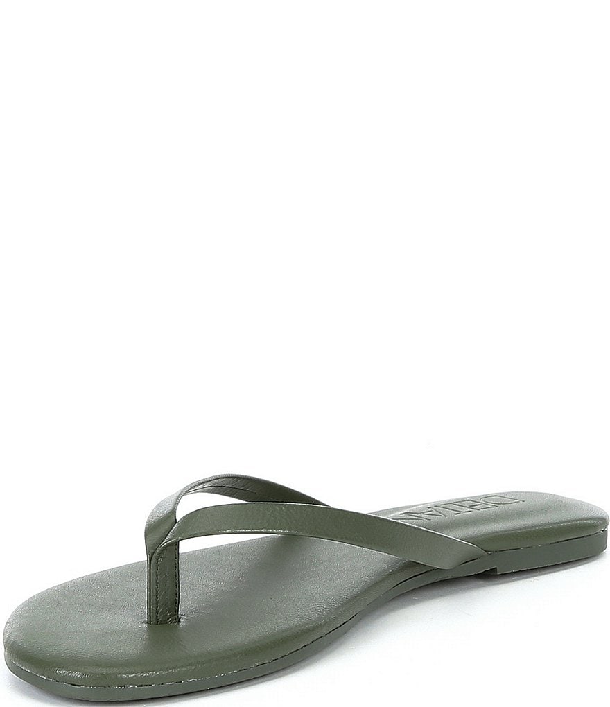 Deltan Hula Leather Thong Sandals