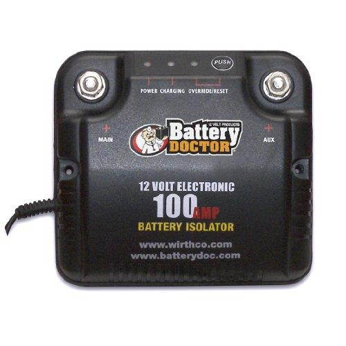 BATTERY DOCTOR 20090 12-Volt Battery Isolator (100 Amp Peak)