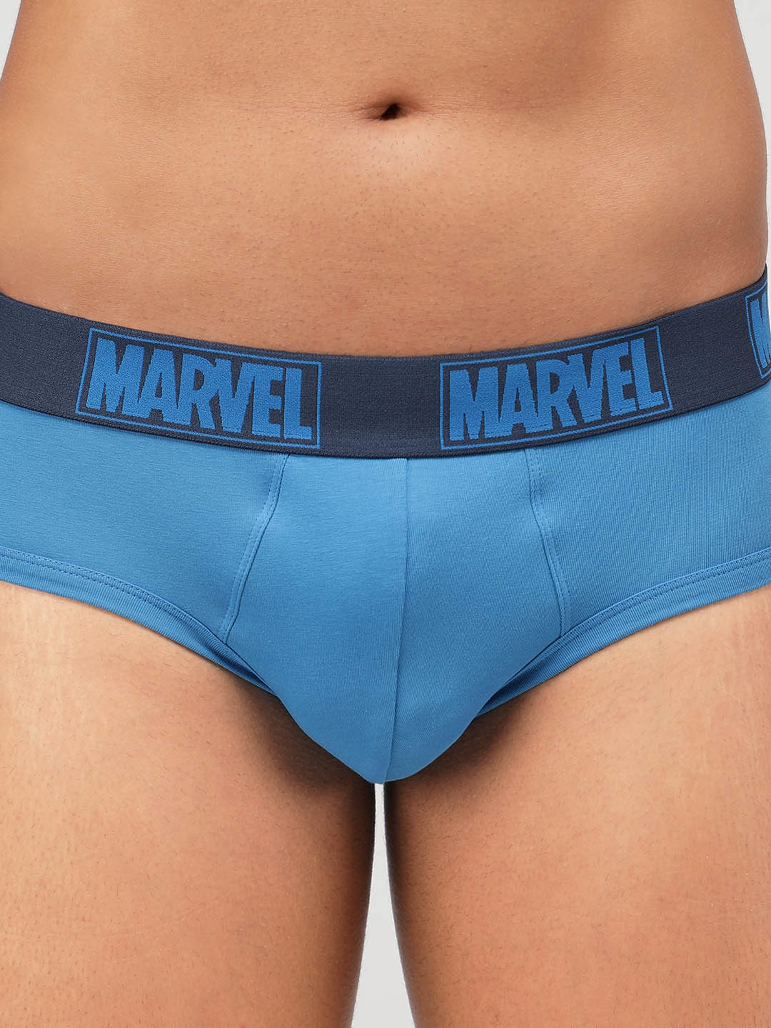 Zoiro Navy & Sky Driver Regular Fit Briefs - Pack Of 2