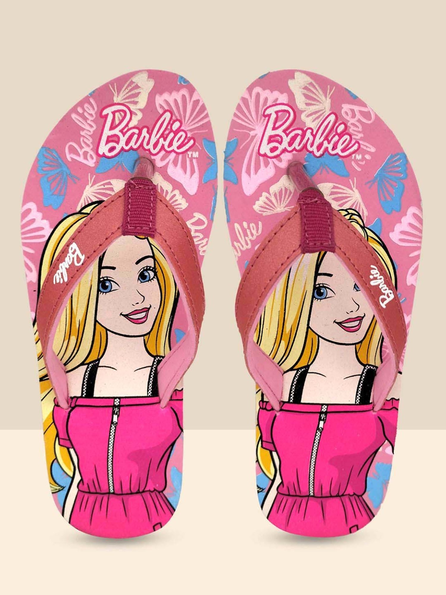 Passion Petals Kids Pink Sling Back Clogs