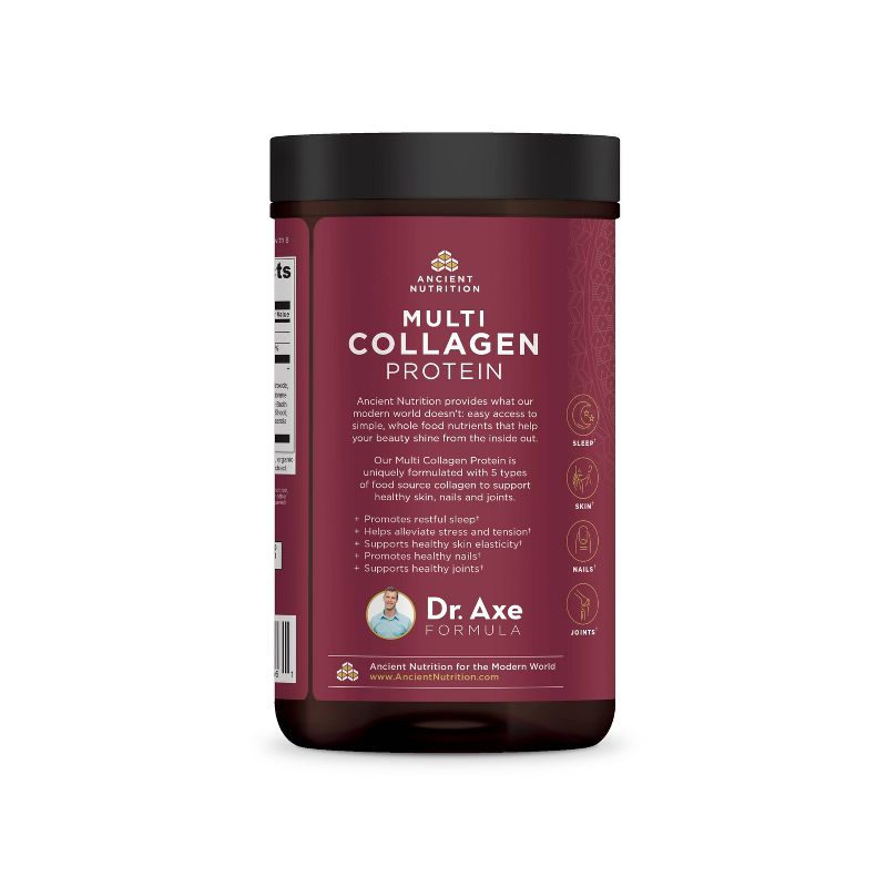 Ancient Nutrition Multi Collagen Protein Beauty & Sleep Powder - 11.9oz