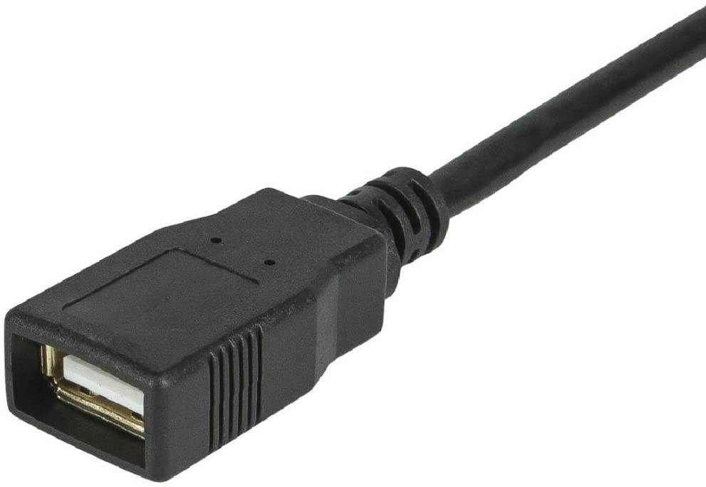 5 PCS USB 2.0 A Male to A Female Extension 28 or 24AWG Cable Gold Plated 10 Feet, CNE611969