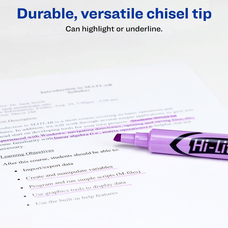 Sharpie Accent Retractable Chisel Tip Highlighters - Fluorescent Pink (12 Pack)
