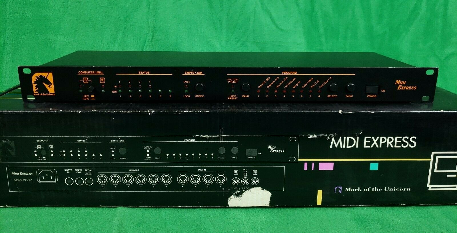 Mark Of The Unicorn Midi Express MAC Midi Interface
