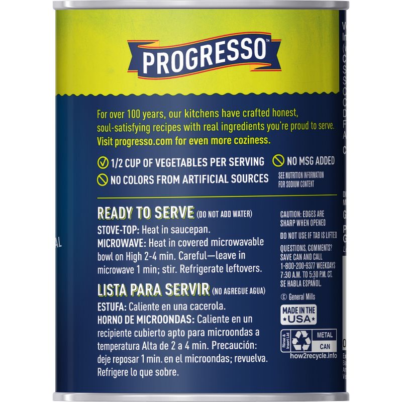 Progresso Vegetable Classics Tomato Basil Soup 19oz
