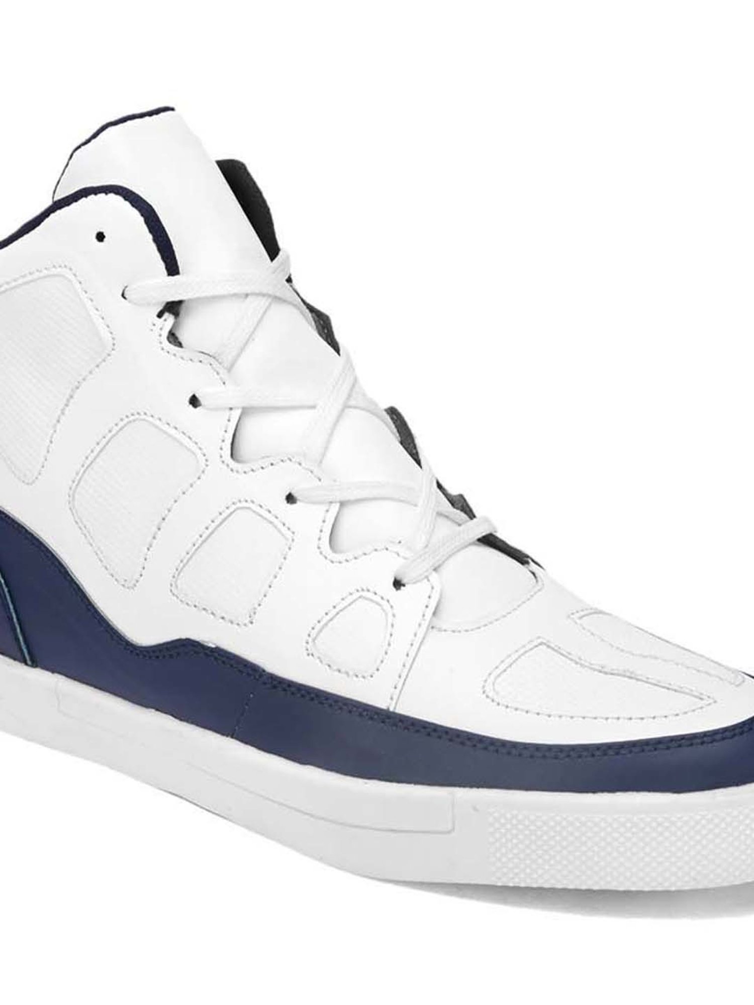 Giorgio Men's White Ankle High Sneakers