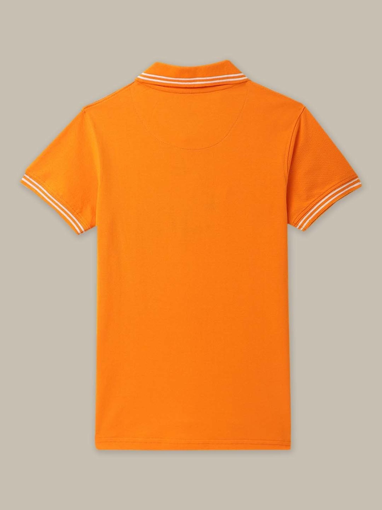 Pantaloons Junior Multicolor Cotton Striped Polo T-Shirt