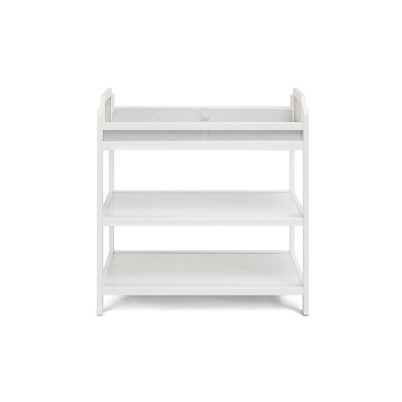 Suite Bebe Brees Changing Table - White/Graystone