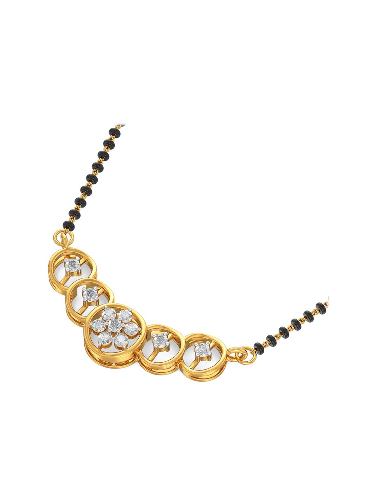 Joyalukkas 18k Gold & Diamond Mangalsutra