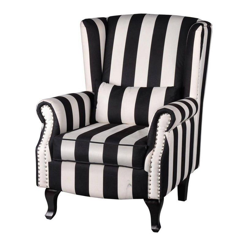 Mont Armchair Black/White - A&B Home